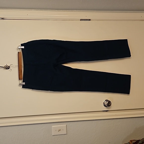 CHICO'S So Slimming Teal Denim Low Rise Straight Leg Ankle Jeans Size 00 - Picture 8 of 8